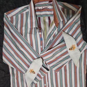 Striped Multicolor Men's Shirt